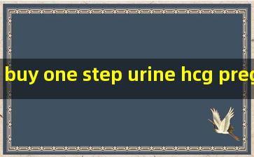 buy one step urine hcg pregnancy test